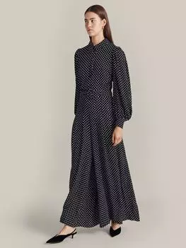 Комбинезон с точечным принтом Flora Ghost, черное пятно