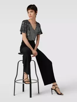 комбинезон с V-образным вырезом Apricot, черный