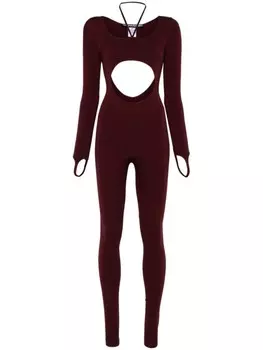 Комбинезон с вырезом ANDREDAMO, красный