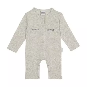 Комбинезон с вышивкой Ocean Waves без пинеток ANTEBIES