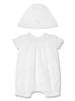 Комбинезон с вышивкой Sarah Louise, белый