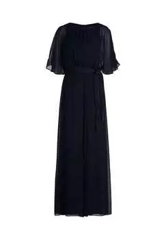 Комбинезон с завязывающимся поясом Vera Mont, цвет night sky