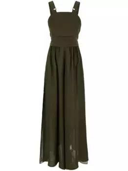 Комбинезон-сарафан MAX MARA, зеленый