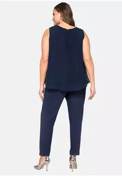 Комбинезон Sheego, темно-синий