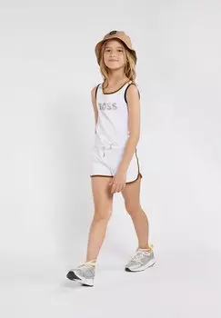 Комбинезон SHORT ALL IN ONE BOSS Kidswear, цвет white