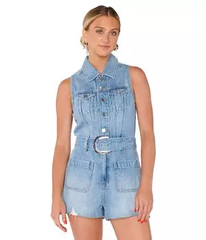 Комбинезон Show Me Your Mumu Rancho Mirage Romper, цвет Hailstorm