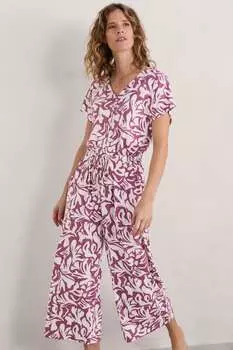 Комбинезон-Шпора Rose с широкими штанинами Seasalt Cornwall, фиолетовый