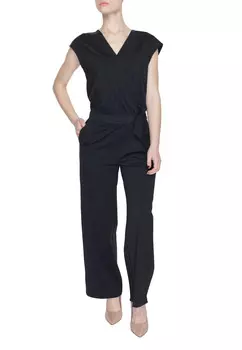 Комбинезон Silence на одно плечо, черный