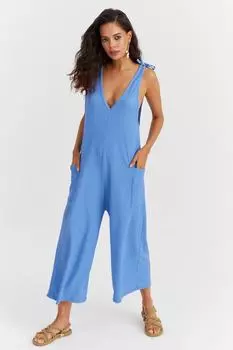 Комбинезон - Синий - Классический крой Cool & Sexy