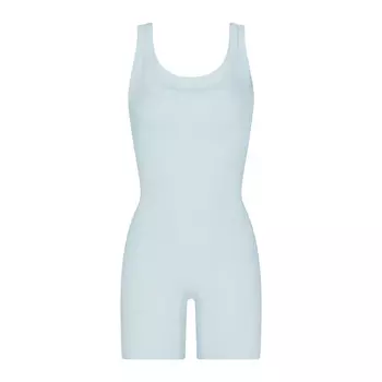 Комбинезон SKIMS Cotton Rib, цвет Opal