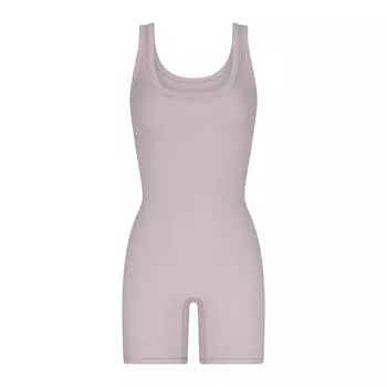 Комбинезон SKIMS Cotton Rib, цвет Oyster