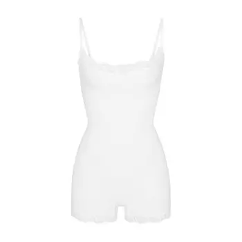 Комбинезон SKIMS Fits Everybody Lace, цвет Marble