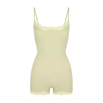 Комбинезон SKIMS Fits Everybody Lace, цвет Sage