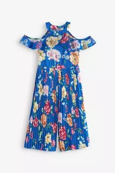 Комбинезон со складками Next, синий