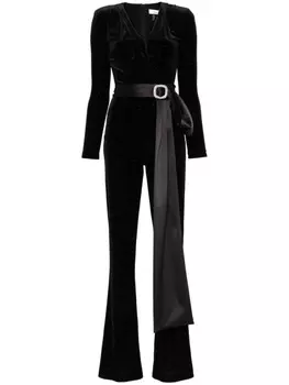 Комбинезон со стразами NISSA, черный