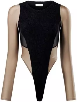 Комбинезон со вставками Reebok LTD, черный