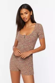 Комбинезон Space Dye Lounge Forever 21, кофе