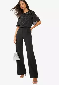 Комбинезон SPARKLY FLUTTER SLEEVE -REGULAR FIT Friends Like These, черный