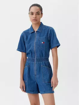Комбинезон стандартного кроя DW0DW20371 Tommy Jeans, синий