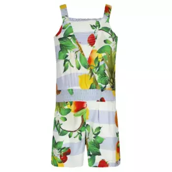 Комбинезон стандартного кроя Guess, синий