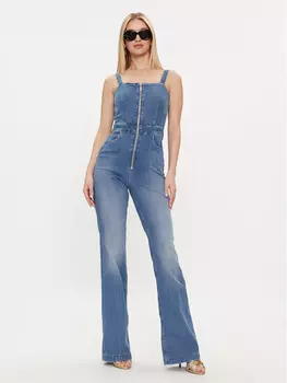 Комбинезон стандартного кроя Guess, синий