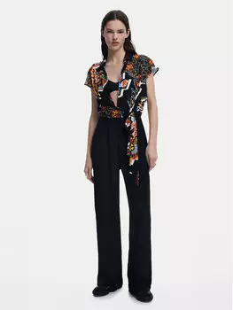 Комбинезон стандартного кроя Paisley 25SWPW20 Desigual, черный