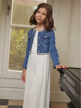 Комбинезон стандартной посадки Abel & Lula, белый