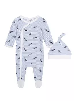 Комбинезон стандартной посадки Boss, синий