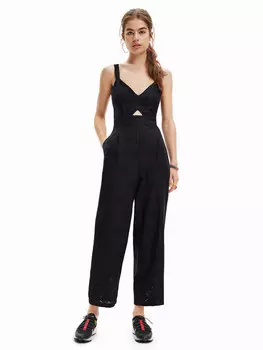 Комбинезон стандартной посадки Desigual, черный