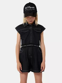 Комбинезон стандартной посадки Karl Lagerfeld Kids, синий