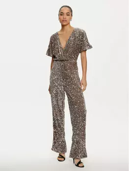 Комбинезон стандартной посадки Pieces, золотой