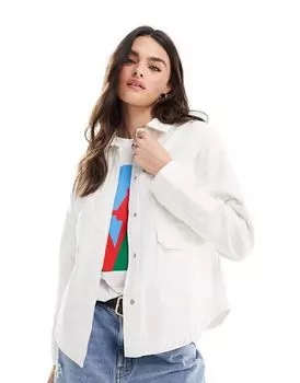 Комбинезон Stradivarius белого цвета