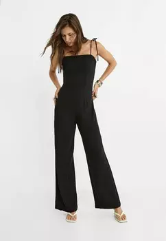 Комбинезон STRAPPY Stradivarius, черный