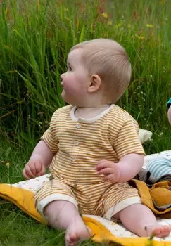 Комбинезон SUMMER ROMPER Little Green Radicals, желтый