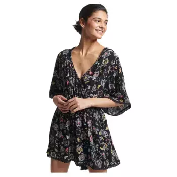 Комбинезон Superdry Vintage Beach, черный