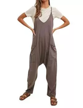 Комбинезон свободного кроя Krista цвета древесного угля WISHLIST, цвет charcoal