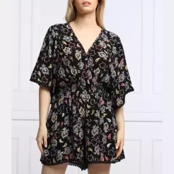 Комбинезон свободного кроя Superdry, черный