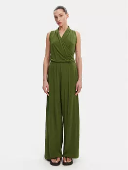 Комбинезон свободного покроя Genzana 2515641012 Weekend Max Mara, зеленый