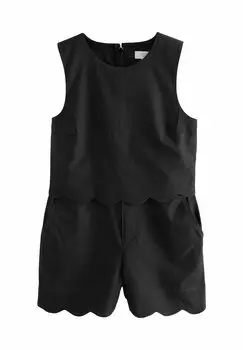 Комбинезон TALL FIT - SLEEVELESS SCALLOP EDGED Next, черный