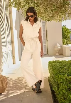 Комбинезон TALL, REGULAR FIT Next, бежевый