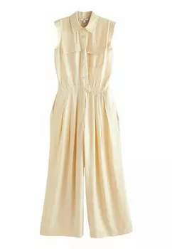 Комбинезон Textured Petite Next, бежевыйовый