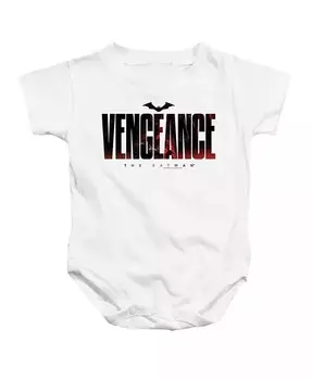 Комбинезон The Baby Vengeance For The Bat для девочек Batman, белый