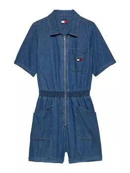 Комбинезон Tommy Jeans, синий деним