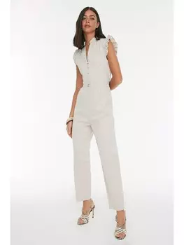 Комбинезон trendyol, кремовый