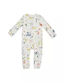 Комбинезон унисекс Into The Wild из хлопка с принтом – для малышей Pehr, цвет White