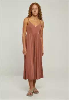 Комбинезон URBAN CLASSICS " Urban Classics Ladies Modal Spaghetti Jumpsuit" (1 шт.), терракотовый