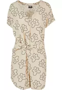 Комбинезон URBAN CLASSICS " Urban Classics Женский комбинезон с коротким вискозным поясом" (1 шт.), цвет Softseagrassflower