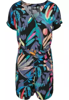 Комбинезон URBAN CLASSICS " Urban Classics Женский комбинезон с коротким вискозным поясом" (1 шт.), цвет Blackfruity