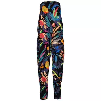 Комбинезон Urban Classics Viscose Bandeau, черный