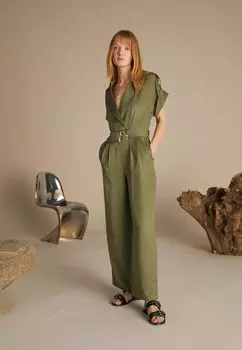 Комбинезон Utility Jumpsuit Zign Studio, темно-зеленый